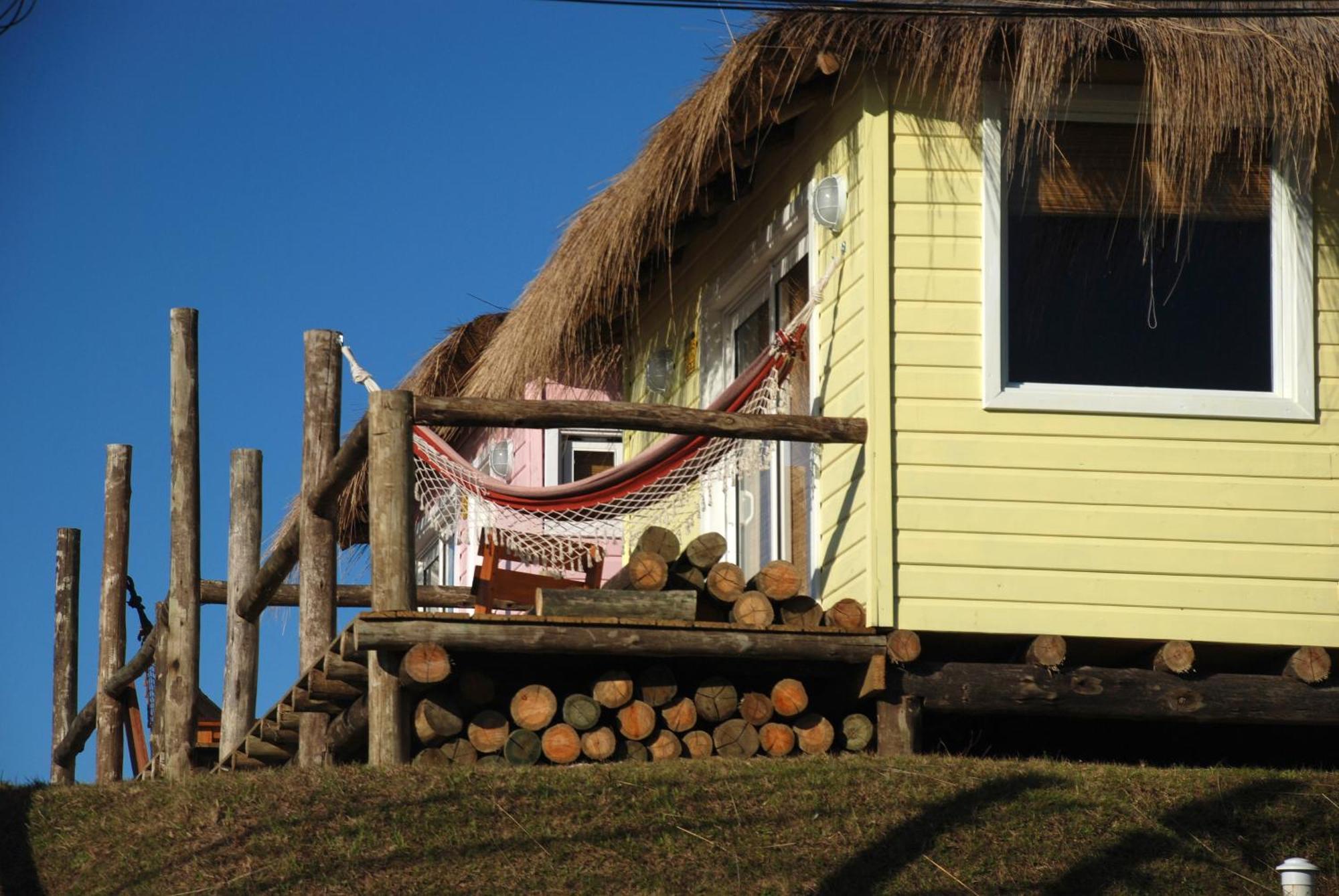 Cabanas Punta Papaya Punta Del Diablo Exterior foto